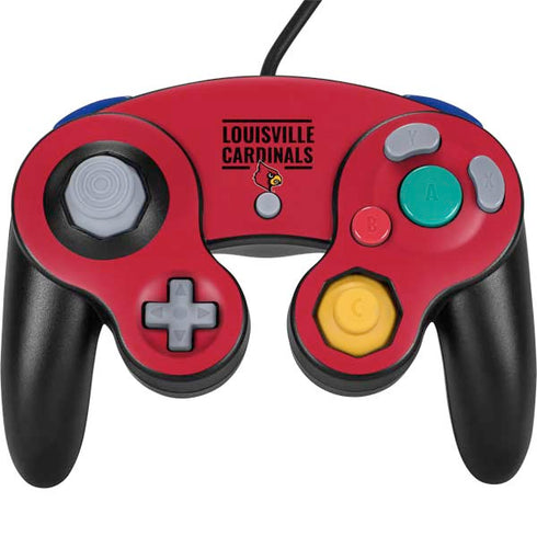 University of Louisville Cardinals Striped Nintendo Skins